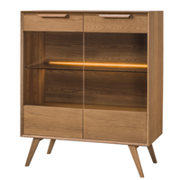 Vitrine en chêne LEO 16 | LoftStory