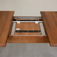 Table de salle à manger extensible en bois massif SWEDEN | VESKOR