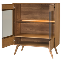 Vitrine en chêne LEO 16 | LoftStory