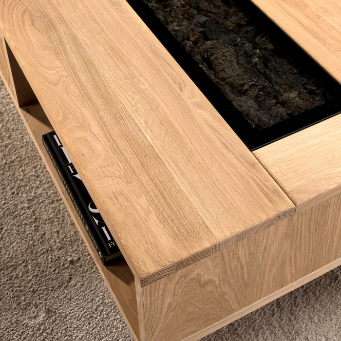 Table basse en chêne NAPOLI 41 | LoftStory