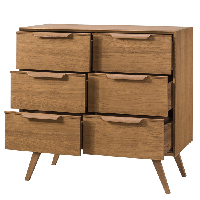 Commode en chêne rustique LEO 13 | LoftStory