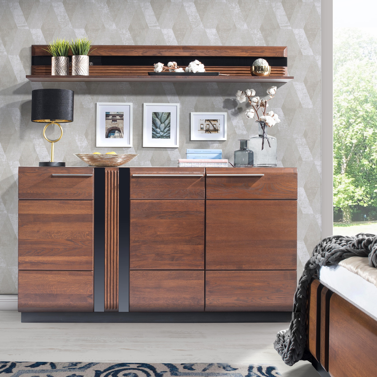 Buffet en chêne PORTI 45 | LoftStory