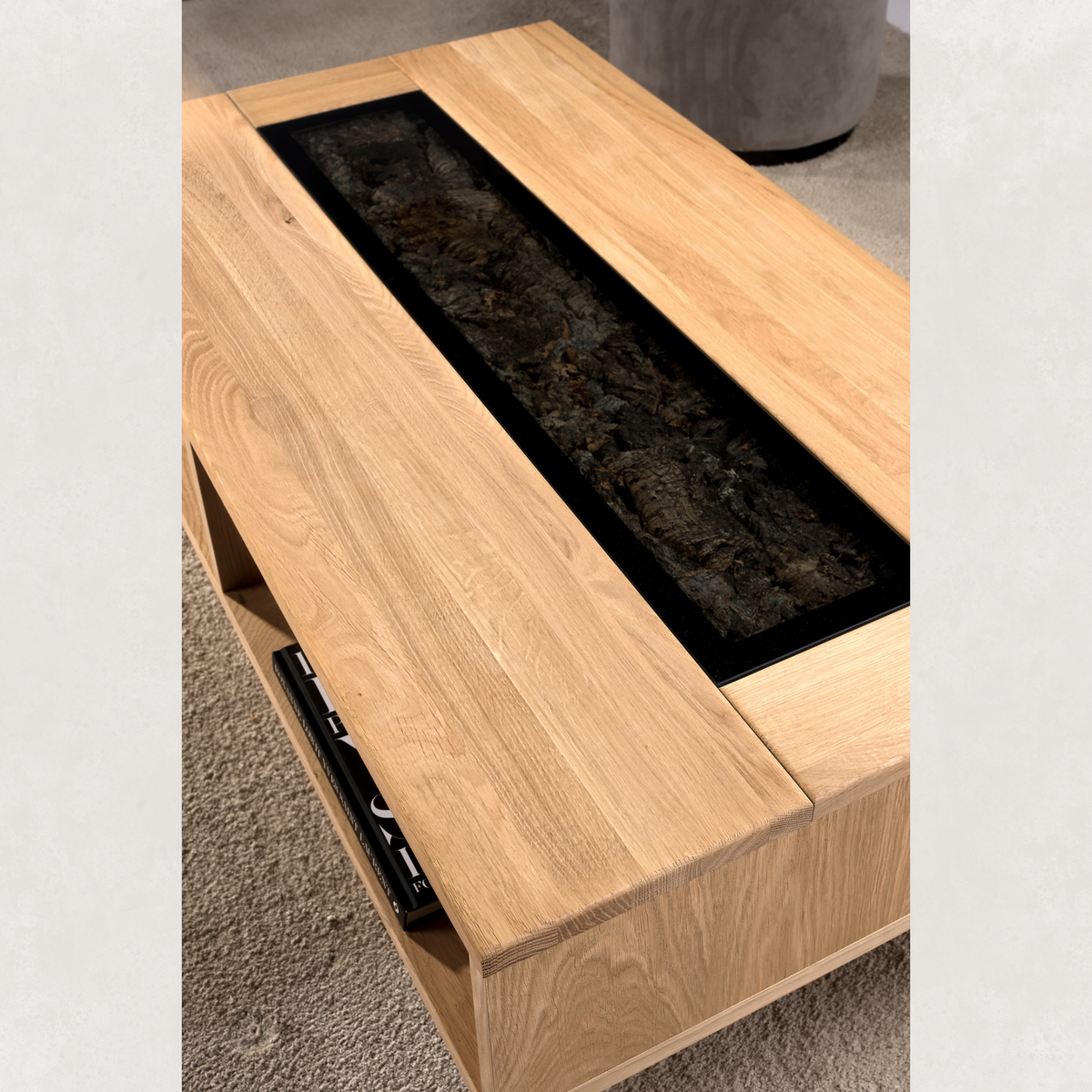 Table basse en chêne NAPOLI 41 | LoftStory