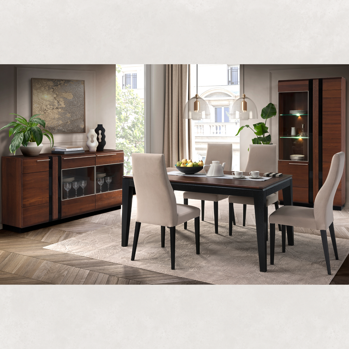Buffet en chêne PORTI 48 | LoftStory