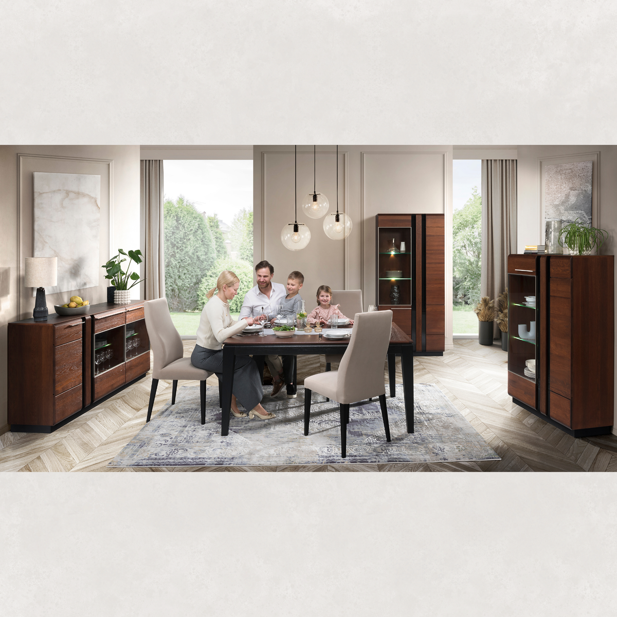 Buffet en chêne PORTI 48 | LoftStory