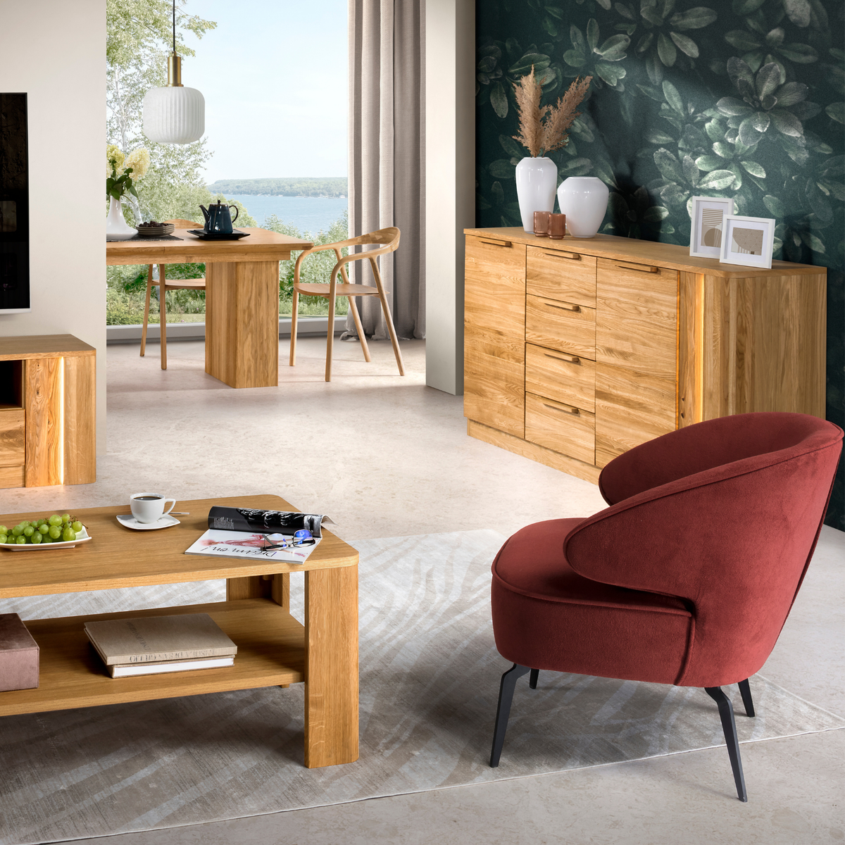 Commode en chêne LONDRES 46 | LoftStory
