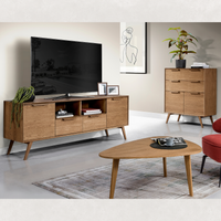 Table à manger extensible en chêne LEO 40 | LoftStory