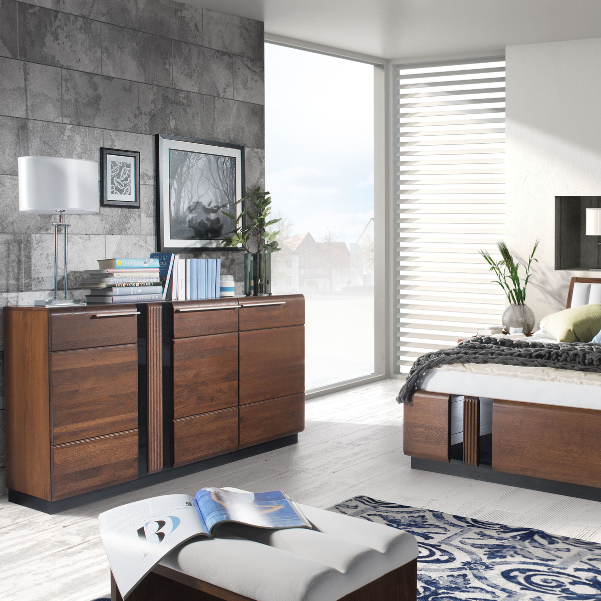 Buffet en chêne PORTI 45 | LoftStory