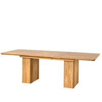 Table à manger à rallonges en chêne LONDRES 40 | LoftStory