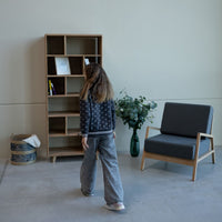 Bibliothèque en bois massif SWEDEN 1 | VESKOR