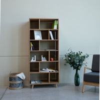 Bibliothèque en bois massif SWEDEN 1 | VESKOR