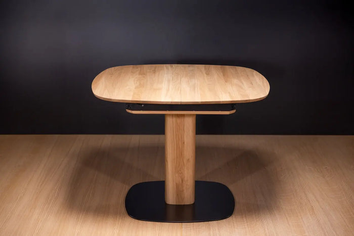 Table de salle à manger fixe en bois massif LUNA | KARPIS