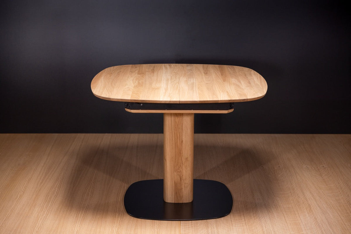 Table de salle à manger à rallonge en bois massif LUNA | KARPIS