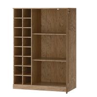 Meuble bar en chêne COZY 15, 100 × 140 × 50 cm | LoftStory