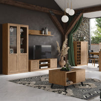 Vitrine en chêne COZY 10 | LoftStory