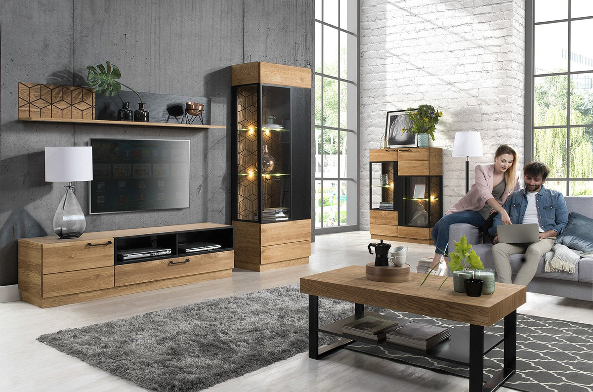Étagère murale en chêne MOZAIK 35 | LoftStory