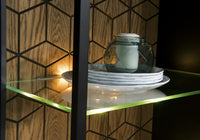 Vitrine en chêne MOZAIK 10 | LoftStory