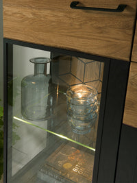 Vitrine en chêne MOZAIK 15 | LoftStory