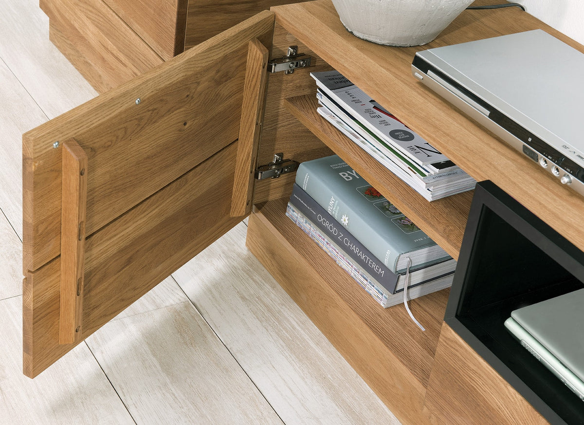Meuble TV en chêne MOZAIK 25 | LoftStory