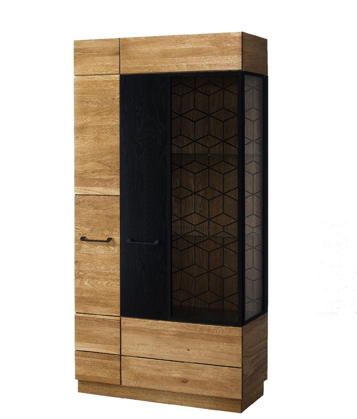 Vitrine en chêne MOZAIK 12 | LoftStory