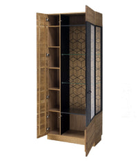 Vitrine en chêne MOZAIK 12 | LoftStory