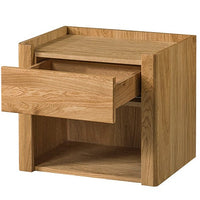 Table de chevet en bois massif LISBOA 79 | LoftStory