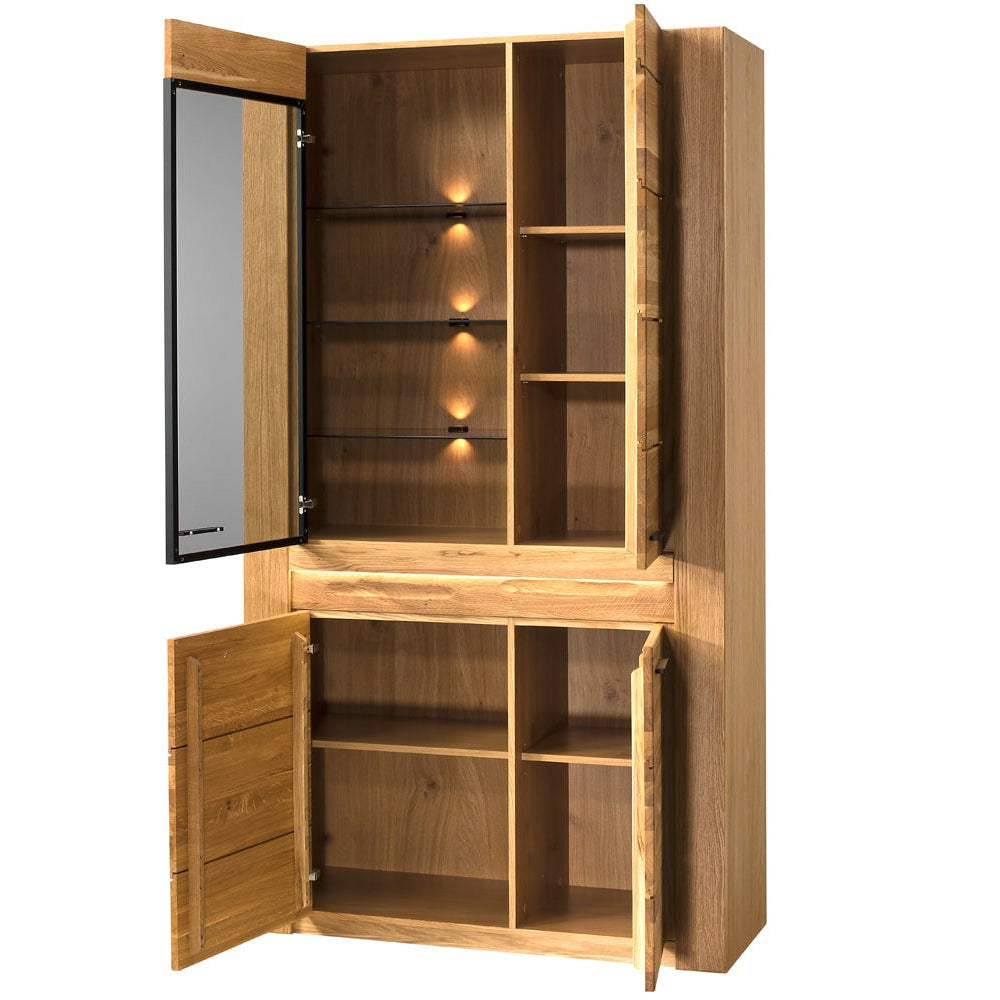 Vitrine en chêne VELVET 12 | LoftStory