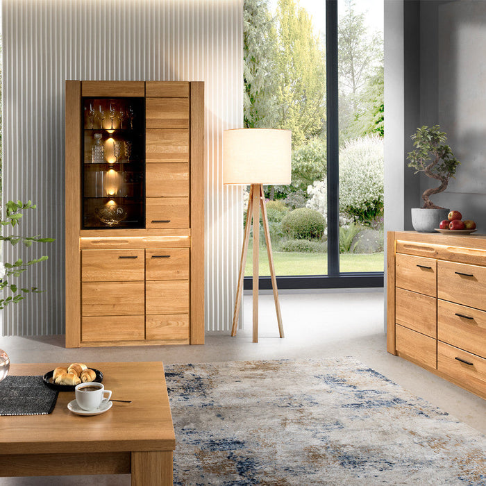 Vitrine en chêne VELVET 12 | LoftStory