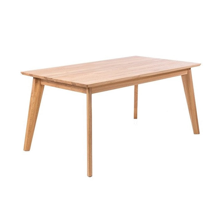 Table de salle à manger à rallonge en hêtre ou chêne massif KAMBIO 1 | KARPIS