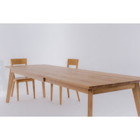 Table de salle à manger à rallonge en bois massif PREMIER | KARPIS