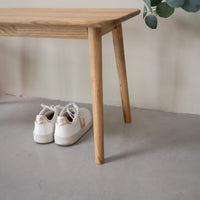 Banc Table basse en bois de chêne massif MALMO | VESKOR