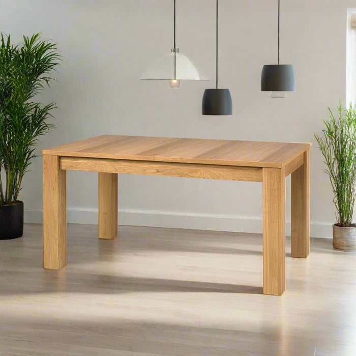Table à manger à rallonges en chêne VELVET 40 | LoftStory