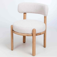 Lot de 2 chaises en bois de chêne massif Lova | VESKOR