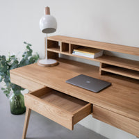 Table à écrire en chêne massif MALMO 2 | VESKOR