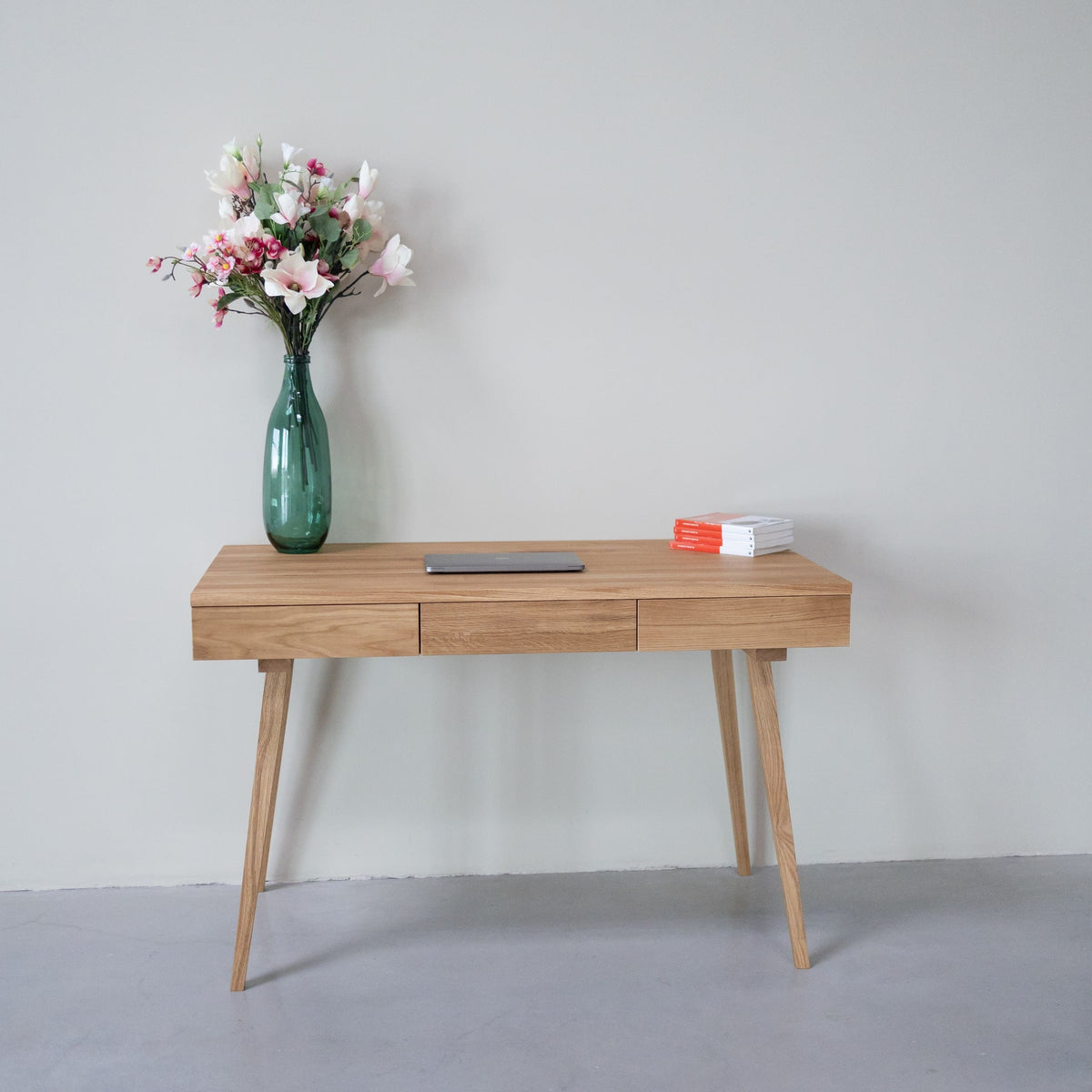 Table à écrire en chêne massif MALMO 1 | VESKOR