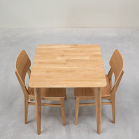 Table de salle à manger carrée en chêne massif GUSTAF | VESKOR