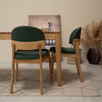 Lot de 2 ou 4 chaises en chêne massif Astrid | VESKOR
