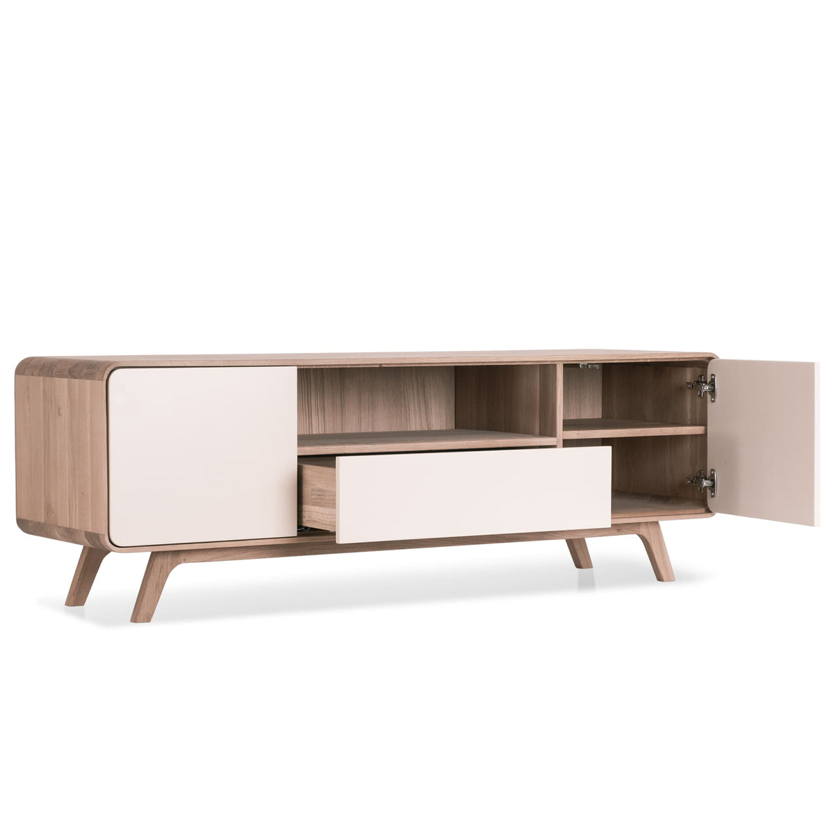 Meuble TV en bois massif OSLO 3 | VESKOR