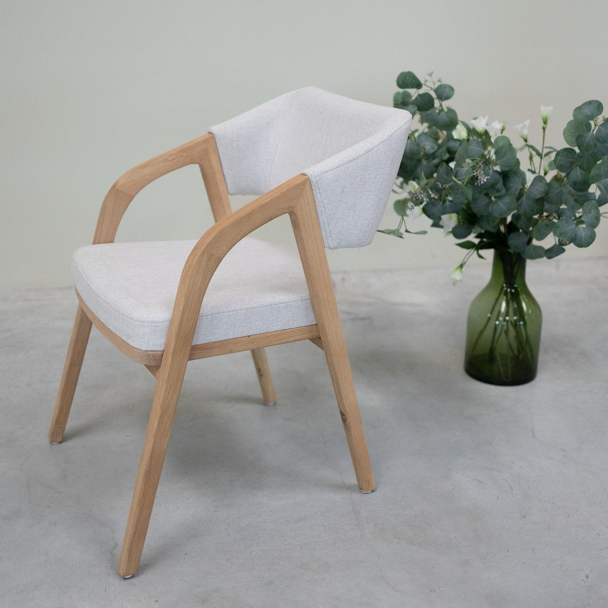 Chaise en bois massif chêne ou noyer SUÈDE | VESKOR