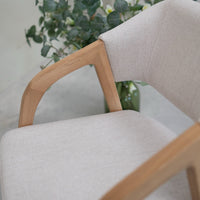 Chaise en bois massif chêne ou noyer SUÈDE | VESKOR