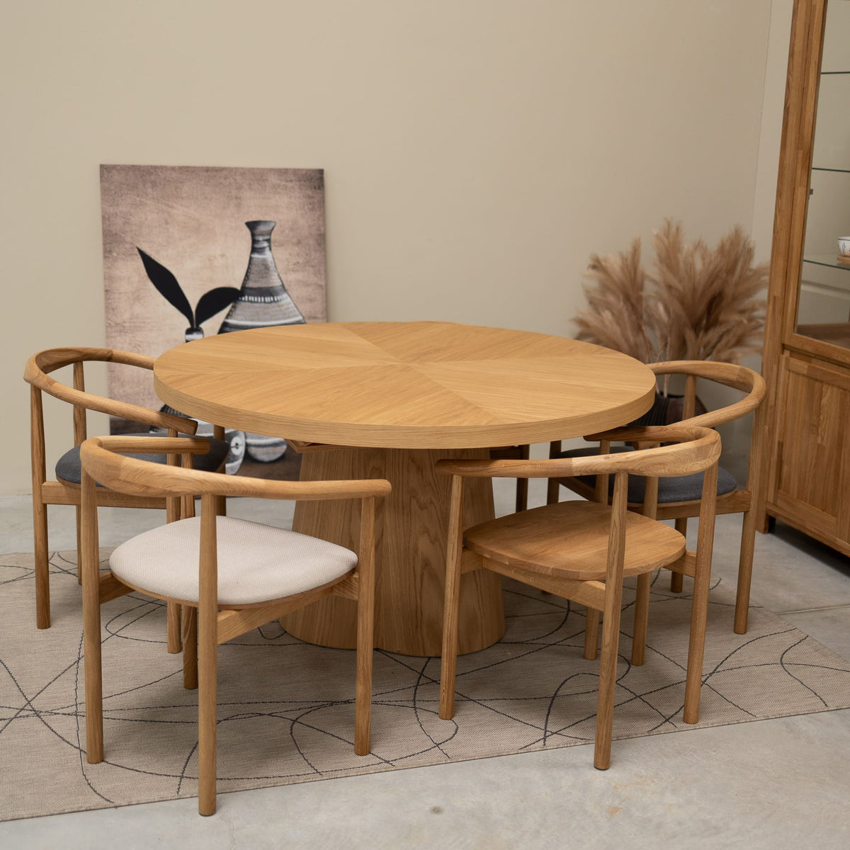 Lot de 2 ou 4 chaises en chêne massif Lea | VESKOR