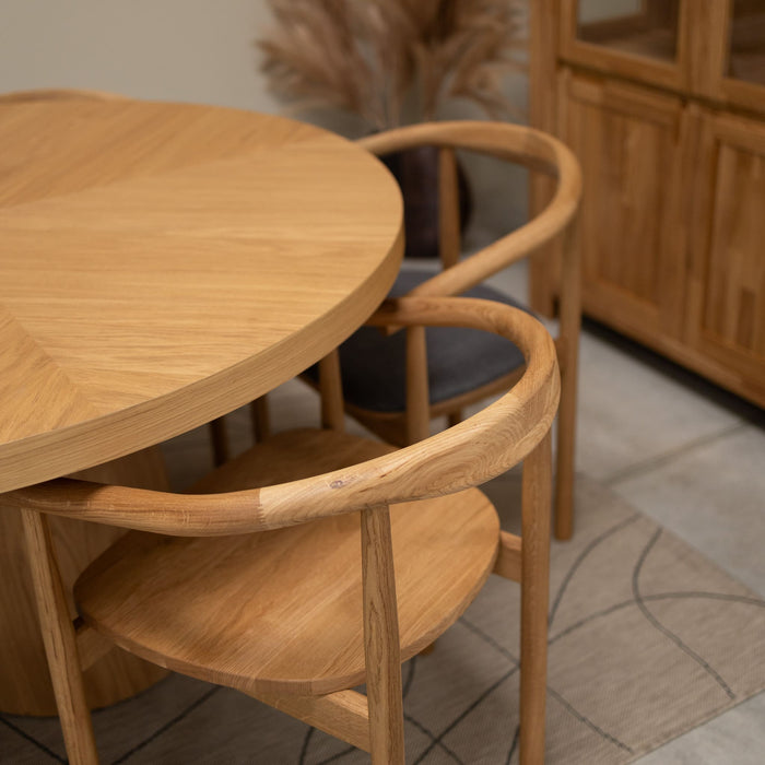 Lot de 2 ou 4 chaises en chêne massif Lea | VESKOR