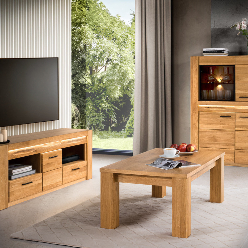Table basse en chêne VELVET 41 | LoftStory