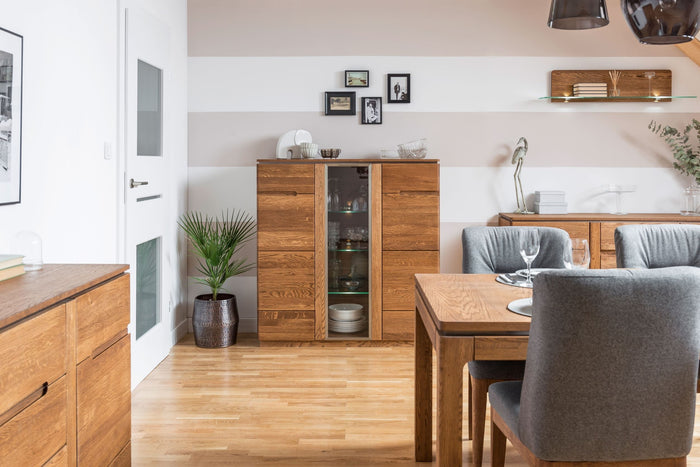 Vitrine en chêne MONTENEGRO 48 | LoftStory