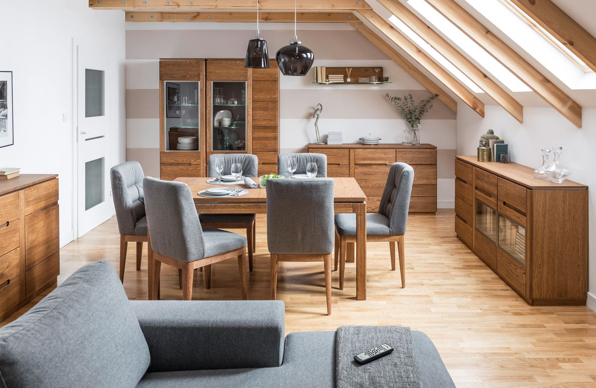 Étagère murale en chêne MONTENEGRO 34 | LoftStory