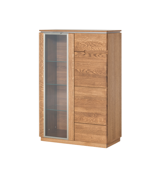 Vitrine en chêne MONTENEGRO 15 | LoftStory
