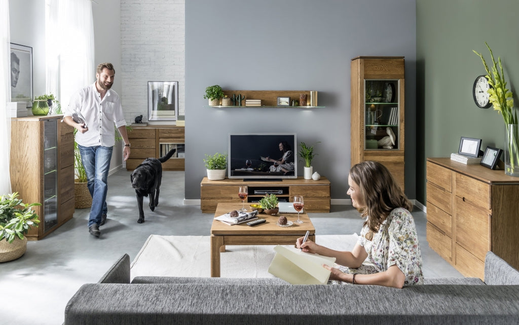 Vitrine en chêne MONTENEGRO 11 | LoftStory