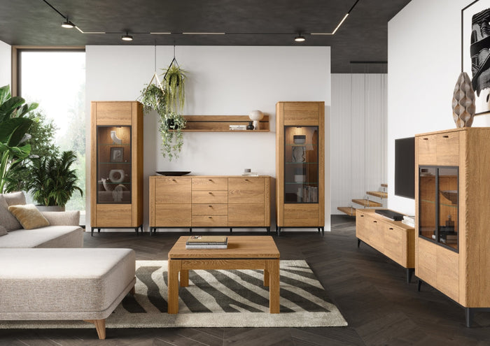 Meuble TV en chêne OPORTO 25 | LoftStory