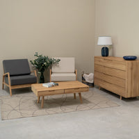 Table basse en bois massif SWEDEN | VESKOR