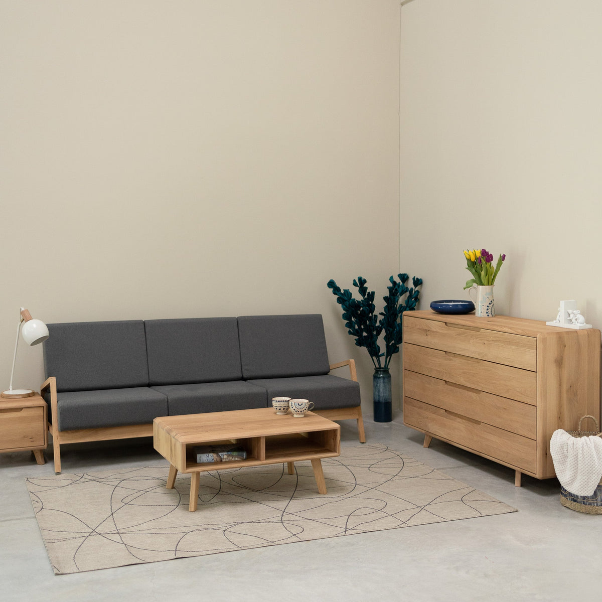 Commode en bois massif SWEDEN 4.2 | VESKOR